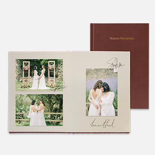 Scrapbook Couro